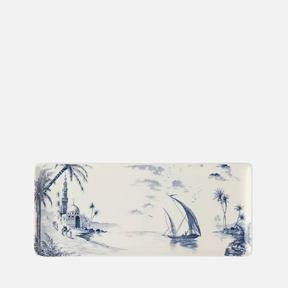 Cake dish - Blue mismatched