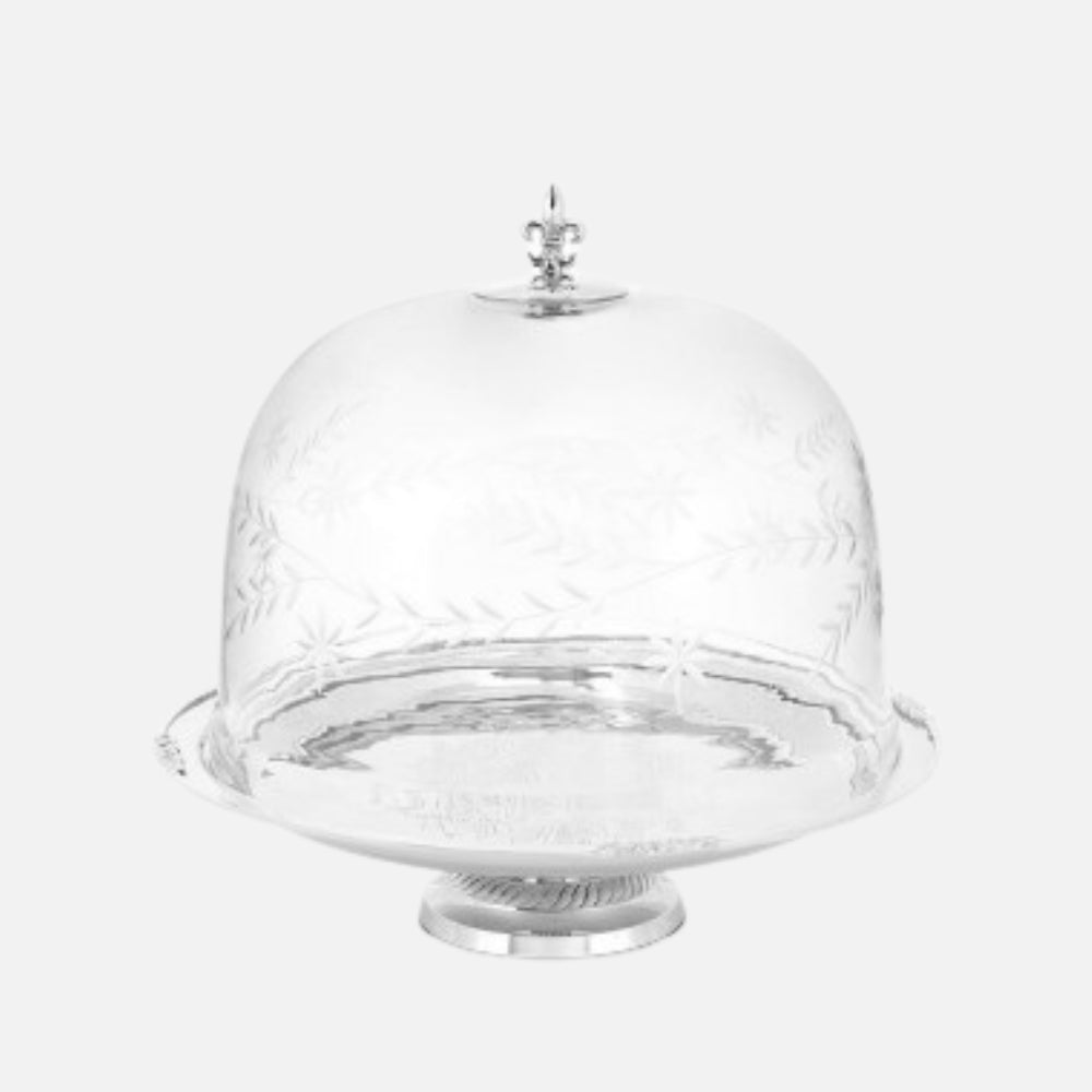 Hermitage Cake Stand with Dome, 31cm