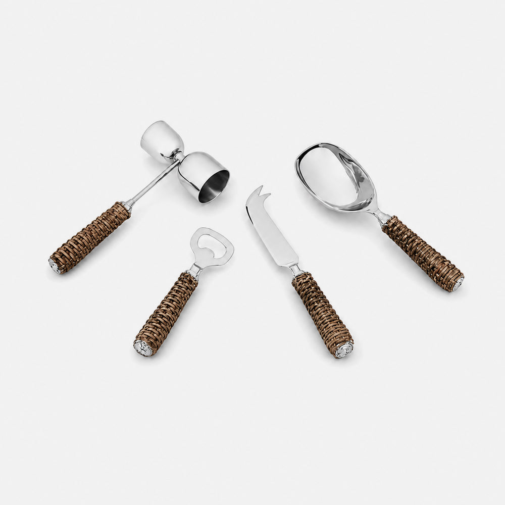 Hermiwicker Bar Tools, Set of 4