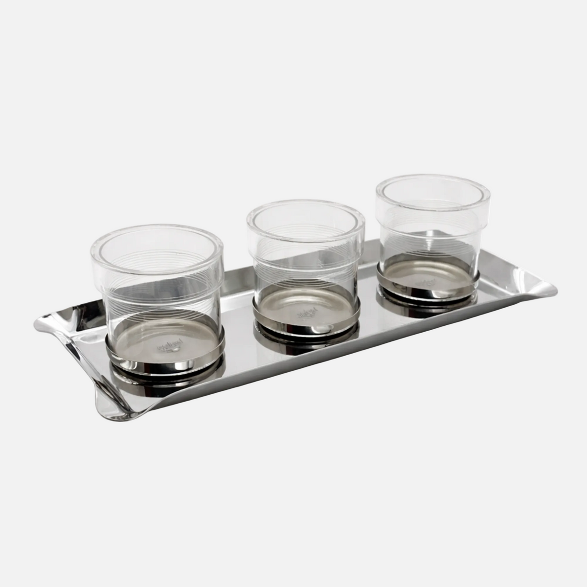 Trio Serving Tray, Silver
