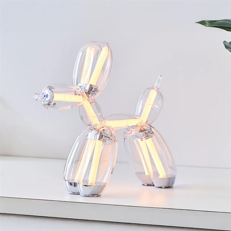 Balloon Dog Lamp, by Jeff Koons
