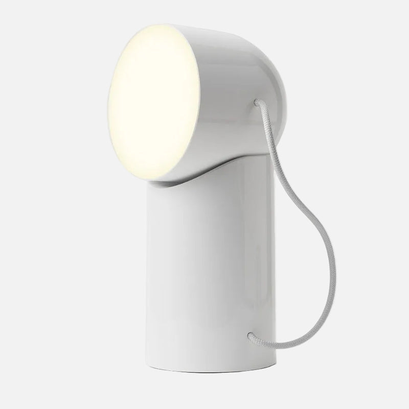 Orbe Protable LED Table Lamp, White
