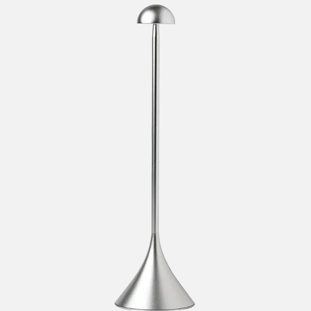 Steli Dome Protable LED Table Lamp, Silver