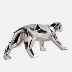 Panther Sculpture Silver
