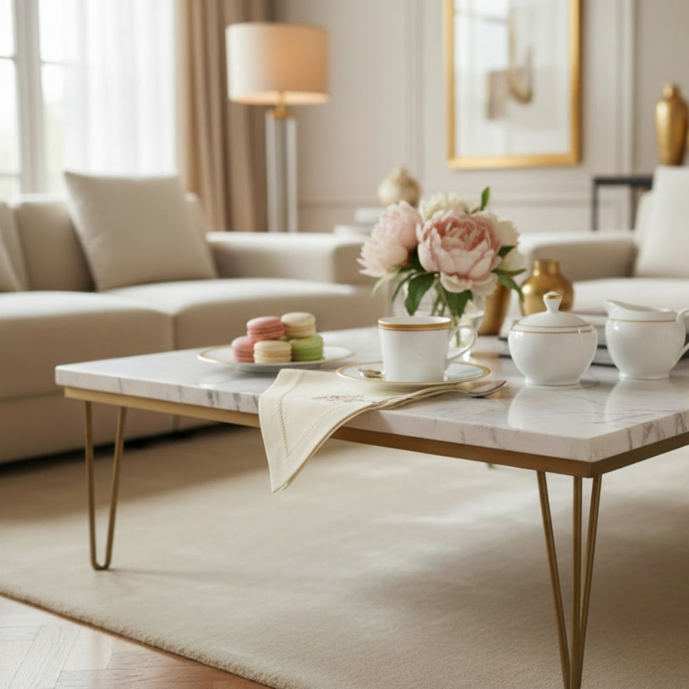 Le Verrier Gold Espresso Cup & Saucer, 90ml