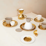 Good Morning Ceramic Cappuccino & Tea Cup Ø11 cm – Old Pink