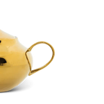 Good Morning Ceramic Teapot – Gold