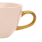 Good Morning Ceramic Coffee Cup Ø8 cm – Old Pink