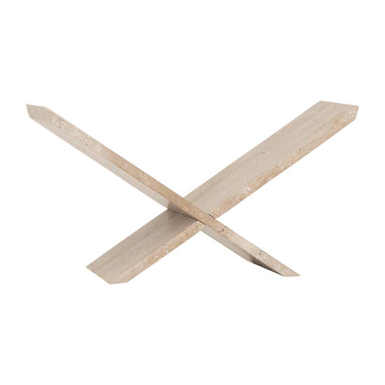 Travertine Handmade Bookbed – Natural