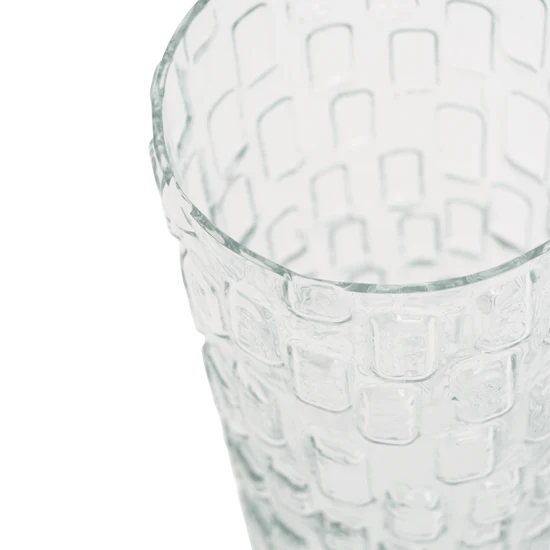 Esa Handmade Recycled Glass Vase – Transparent