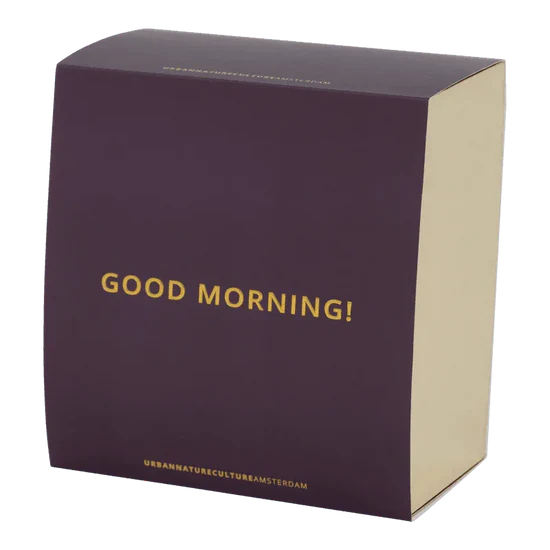 Good Morning Cappuccino & Tea Cup with Plate Set of 4 – Gray Morn