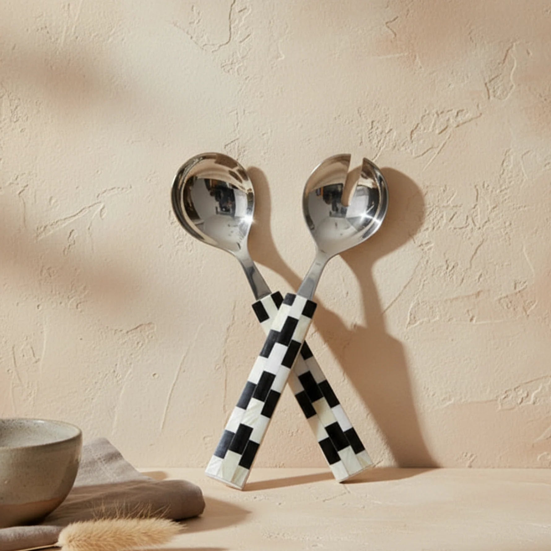 Finlay Inlay Serving Set – Handcrafted Decorative Set