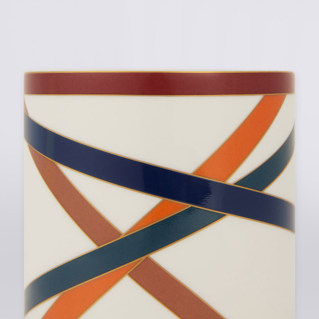 Missoni Nastri Scented Candle in Porcelain – Multicoloured