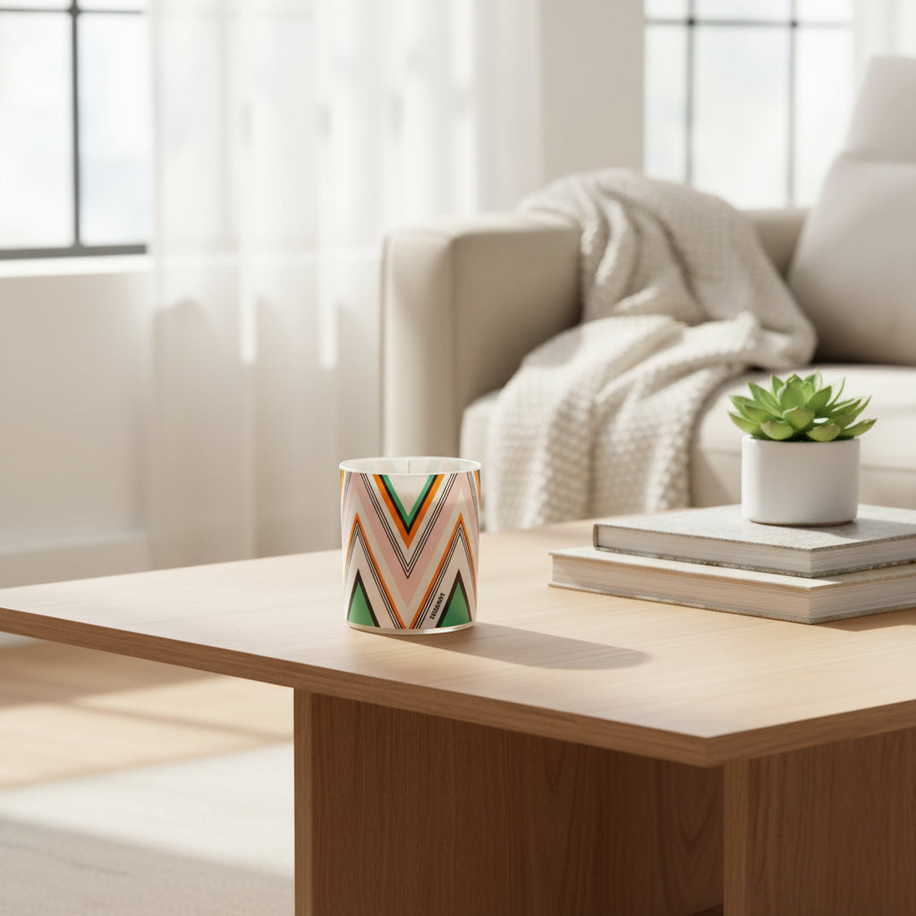 Missoni Capri Zig Zag Scented Candle – Multicoloured
