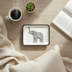 Fauna Iron Elephant Vide Poche Tray