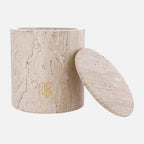 Travertine Candle Holder