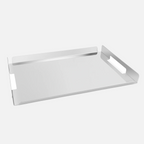 Cora Tray Large St. Stl. Silver