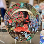 Set of 4 Assorted Dessert Plates Set of 4  (Ø 22cm)