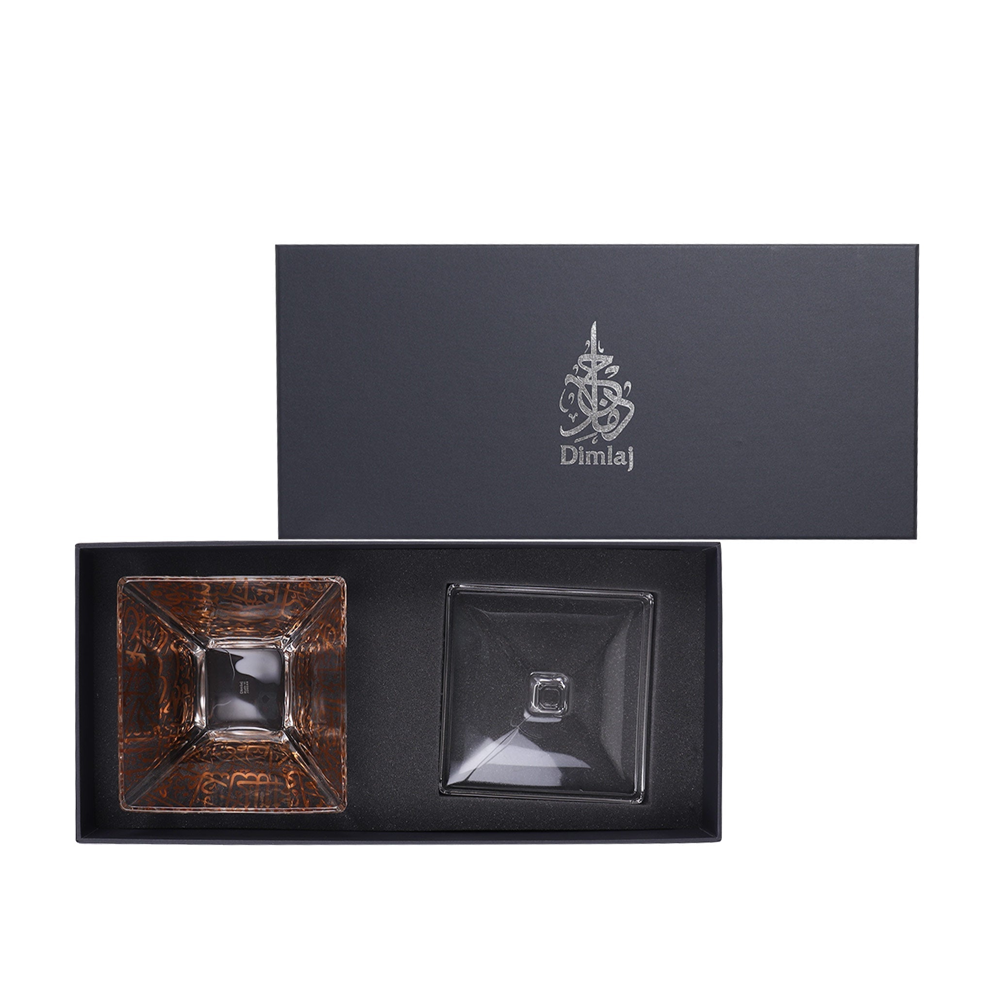 Dimlaj Kareem Serving Bowl with Lid (Gold) - Premium Sugar Bowls from Kareem By Dimlaj - Just $300! 