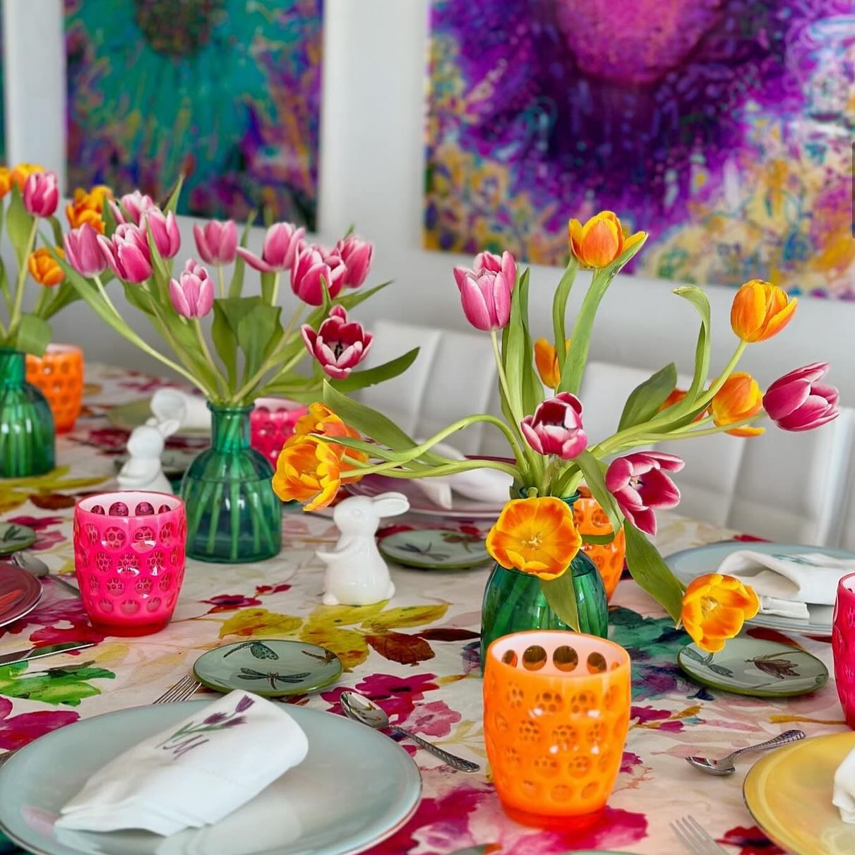 Lente Fluo Orange Acrylic Tumbler