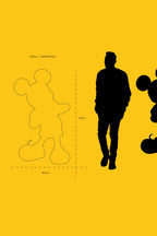 Mickey With Love Small Figurine - Black/Gold