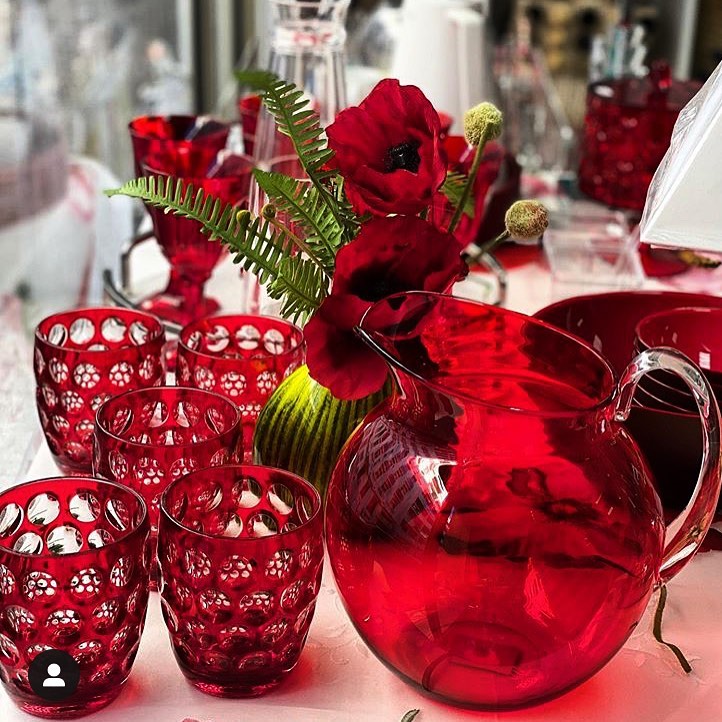 Palla Acrylic Jug, Red, 3L