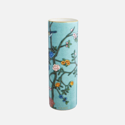 Antique Chinoise Rose Flower Vase – 30cm