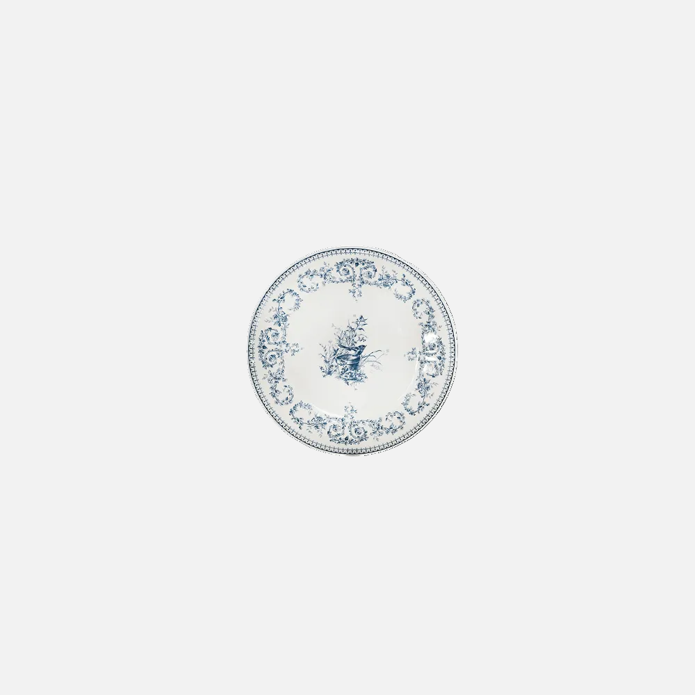 Set of 6 Assorted Mismatched  plates - Les Dépareillées Blue ( Ø 12,8 cm )