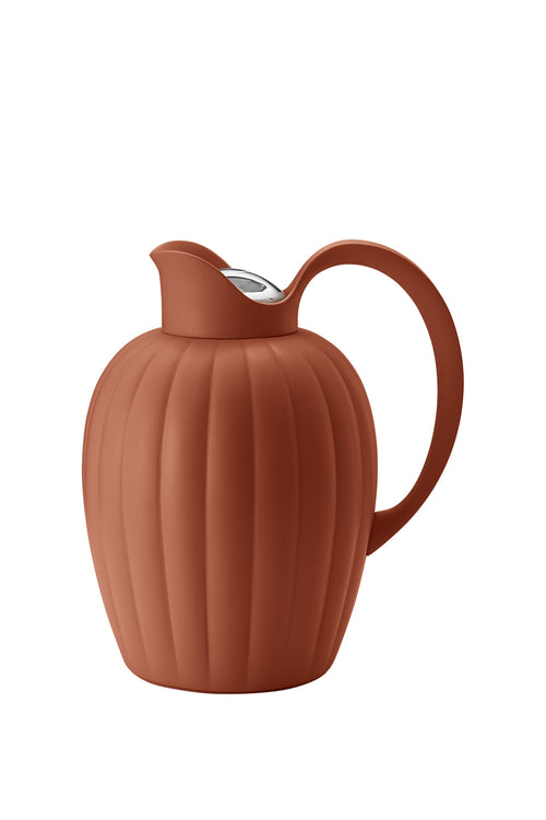 Bernadotte Vacuum Jug, Terracotta, 1L