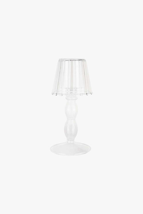 Candle Lantern, Clear, 18.5cm