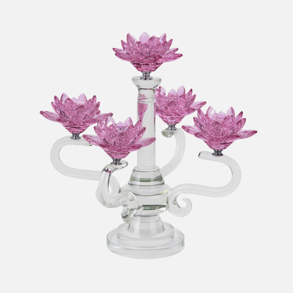 Abhika Romance Candle Holder – Pink