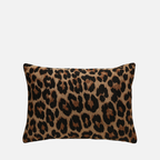 Carino Cushion — Leopard Jacquard (50x30 cm)