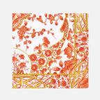 Caspari 40 boxed napkins-Coral Gilde