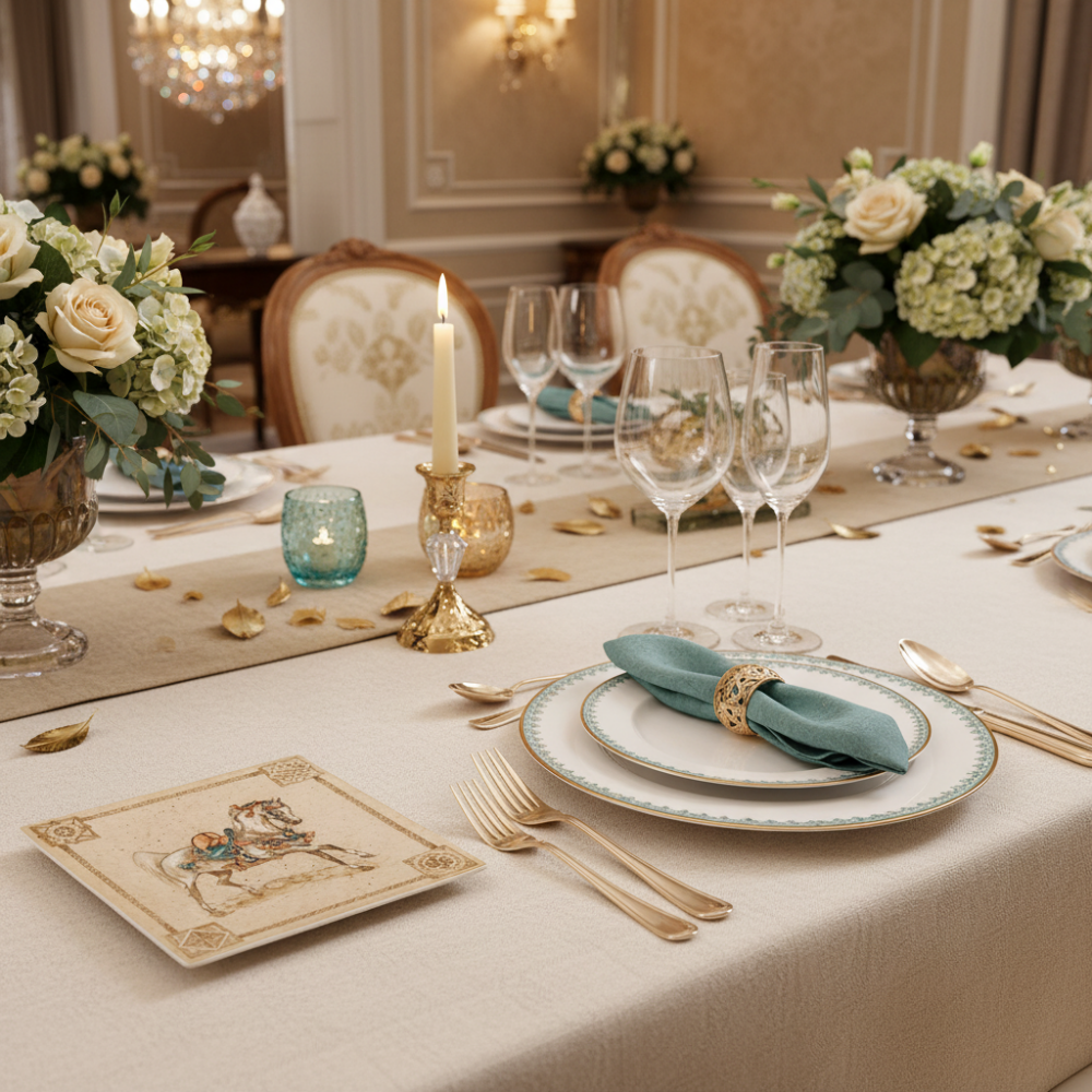 Small Square Cut - Wind Horses