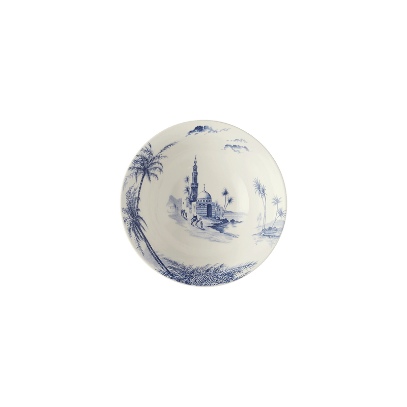 Set of 4 US bowls - Blue mismatched ( Ø 16.5 cm x 32 cl)