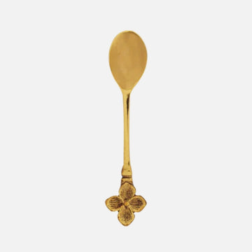 Four-Leaf Clover Set of 4 Coffee Spoons, 13 cm