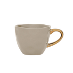 Good Morning Cappuccino & Tea Cup with Plate Set of 4 – Gray Morn