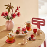 Good Morning Ceramic Coffee Cup Ø8 cm – Old Pink