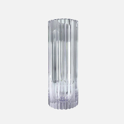 Hurricane Crystal Lily Vase – Strict Large Hand-Cut Crystal Decorative Vase