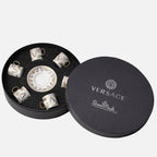 Virtus Gala Espresso Cup & Saucer Set – Porcelain, Set of 6