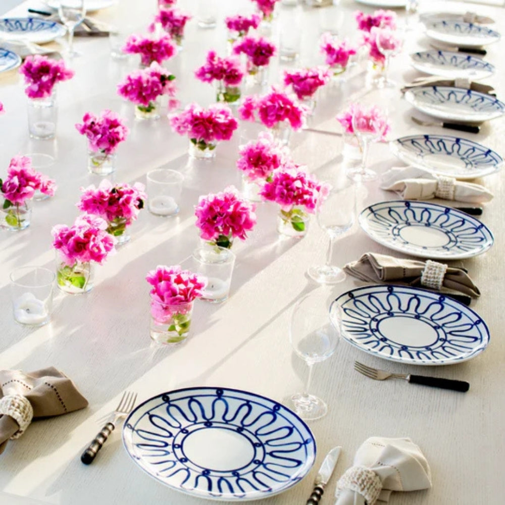 Kyma Blue Dinner Plate – Fine Porcelain 27 cm