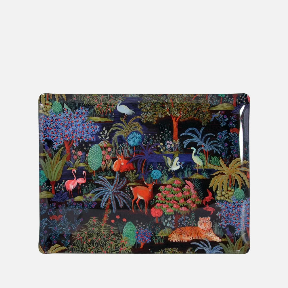 Large acrylic tray - The palace garden (46,4 X 36,4 cm)