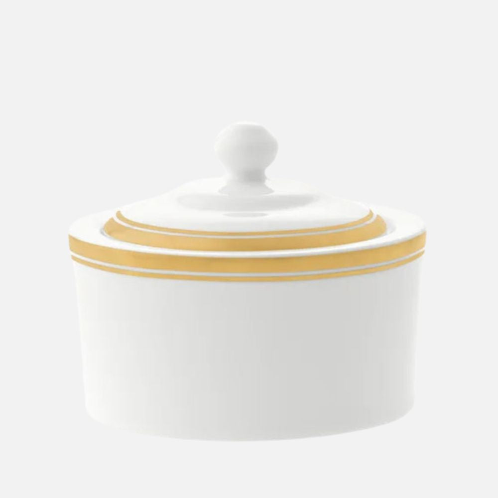 Le Verrier Gold Sugar Pot, 220ml