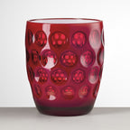 Lente White & Red Acrylic Tumbler