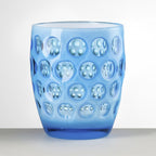 Lente White & Turquoise Acrylic Tumbler