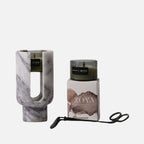 Lilac Scented Candle Holder Set