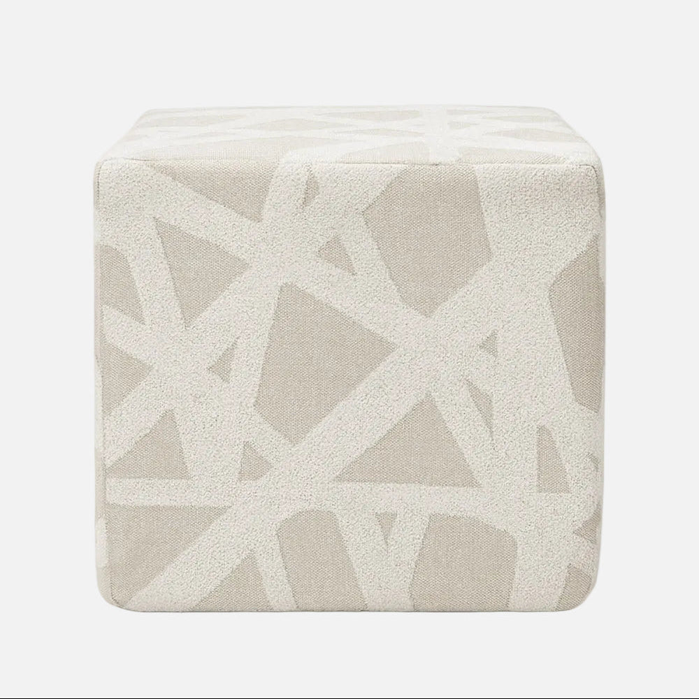 Nastri Cubic Outdoor Pouf – 40x40x40cm