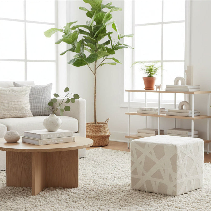 Nastri Cubic Outdoor Pouf – 40x40x40cm