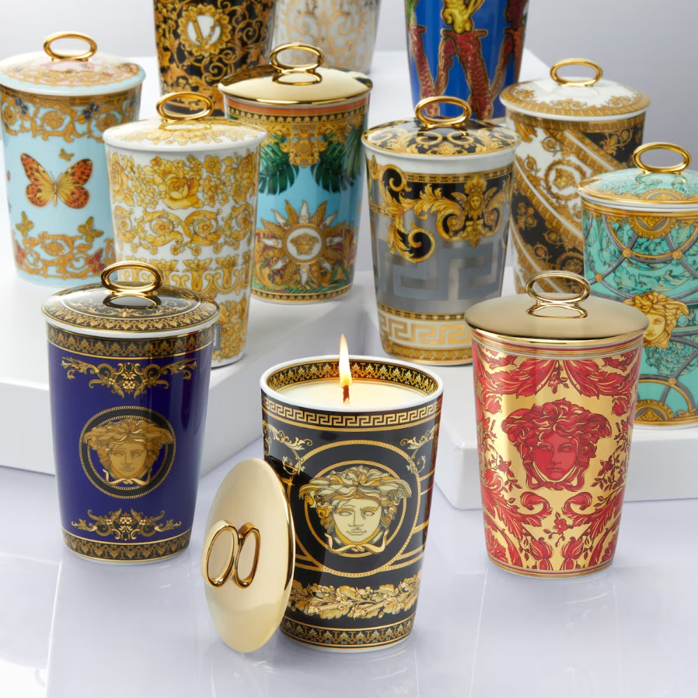 Medusa Garland Scented Candle – Porcelain