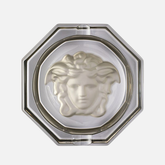 Medusa Lumière Haze Ashtray – Smoky Grey, 16 cm